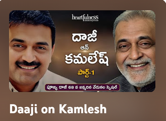 Daaji on Kamlesh